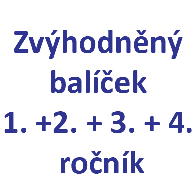 Zvýhodněný balíček všechny 4 ročníky Korálkové školy 